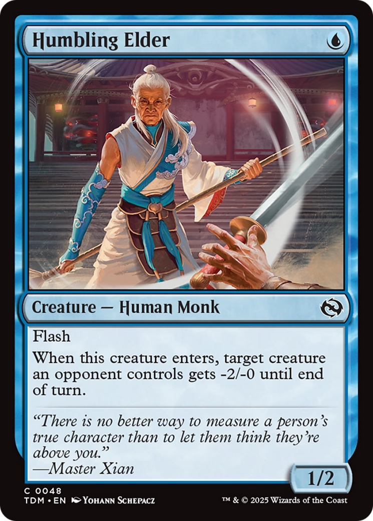 {@C} Humbling Elder [Tarkir: Dragonstorm][TDM 048]