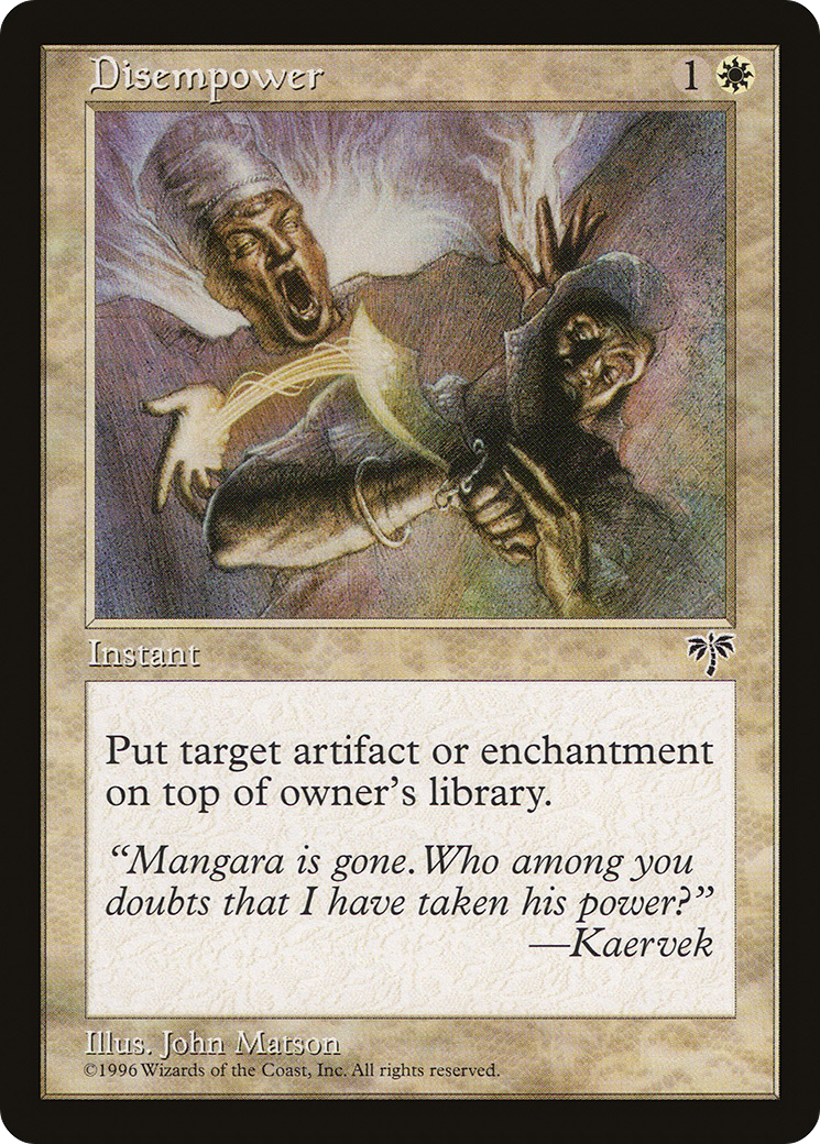 {C} Disempower [Mirage][MIR 009]