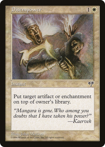 {C} Disempower [Mirage][MIR 009]
