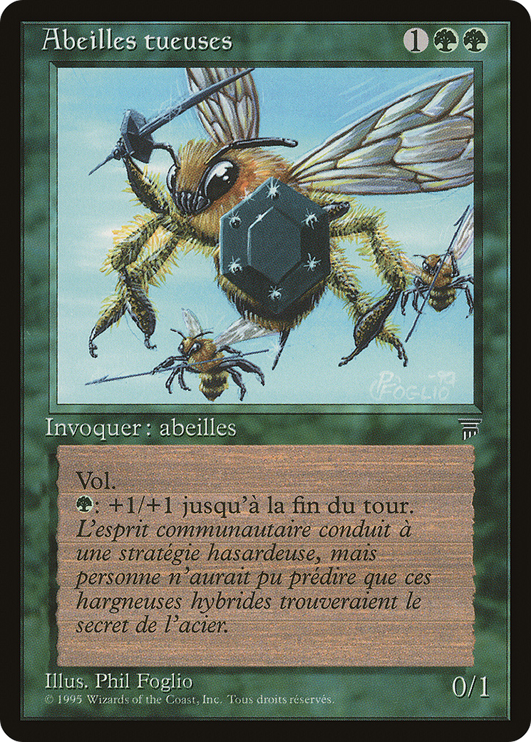 {C} Killer Bees (French) - "Abeilles tueuses" [Renaissance][REN 146]
