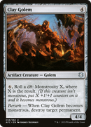 {C} Clay Golem [Dungeons & Dragons: Adventures in the Forgotten Realms Commander][AFC 058]