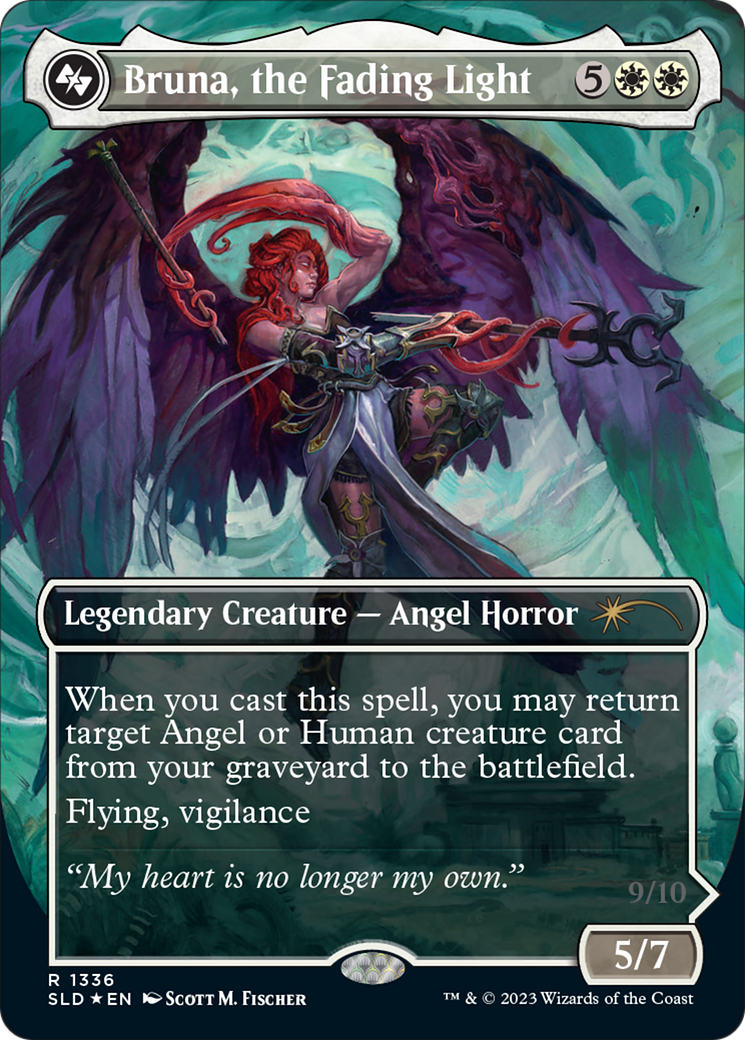 {R} Bruna, the Fading Light (Display Commander) [Secret Lair Drop Series][Display SLD 1336]
