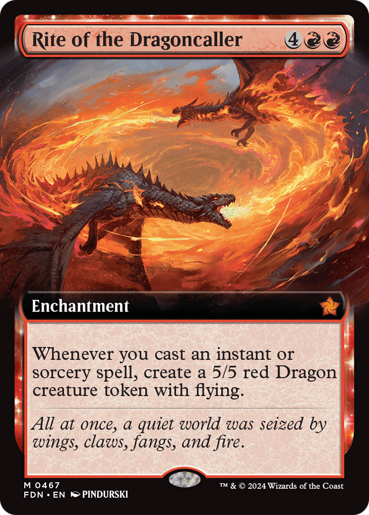 {@R} Rite of the Dragoncaller (Extended Art) [Foundations][FDN 467]