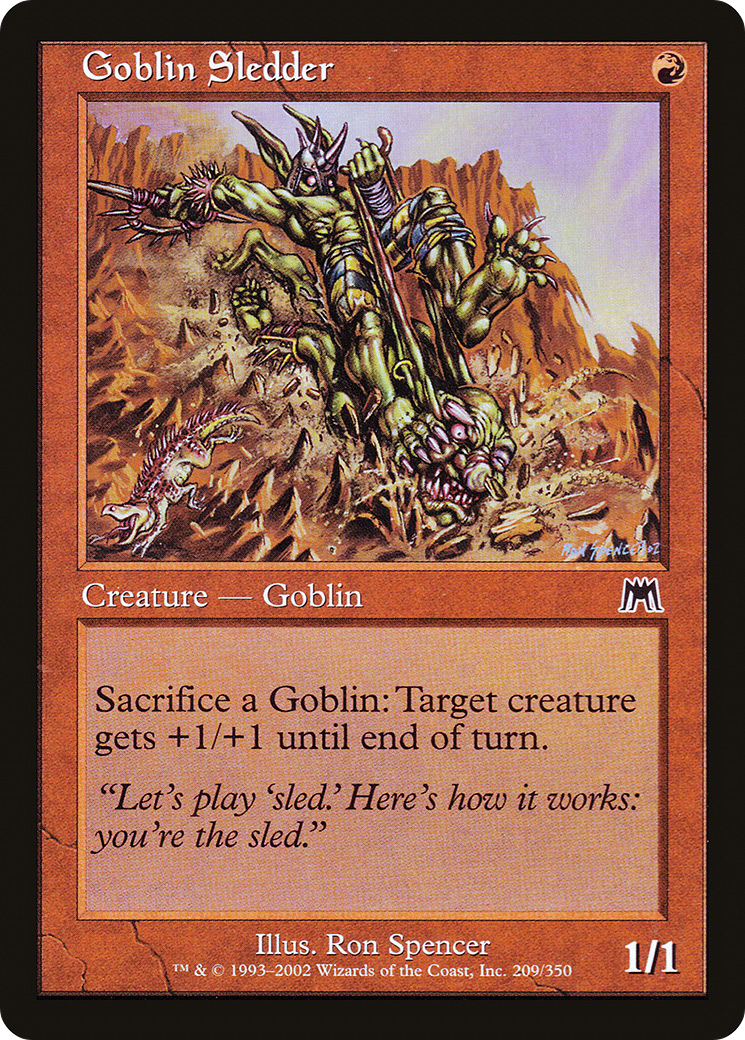 {C} Goblin Sledder [Onslaught][ONS 209]