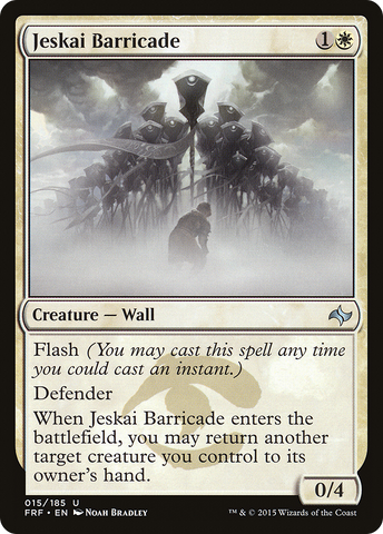 {C} Jeskai Barricade [Fate Reforged][FRF 015]