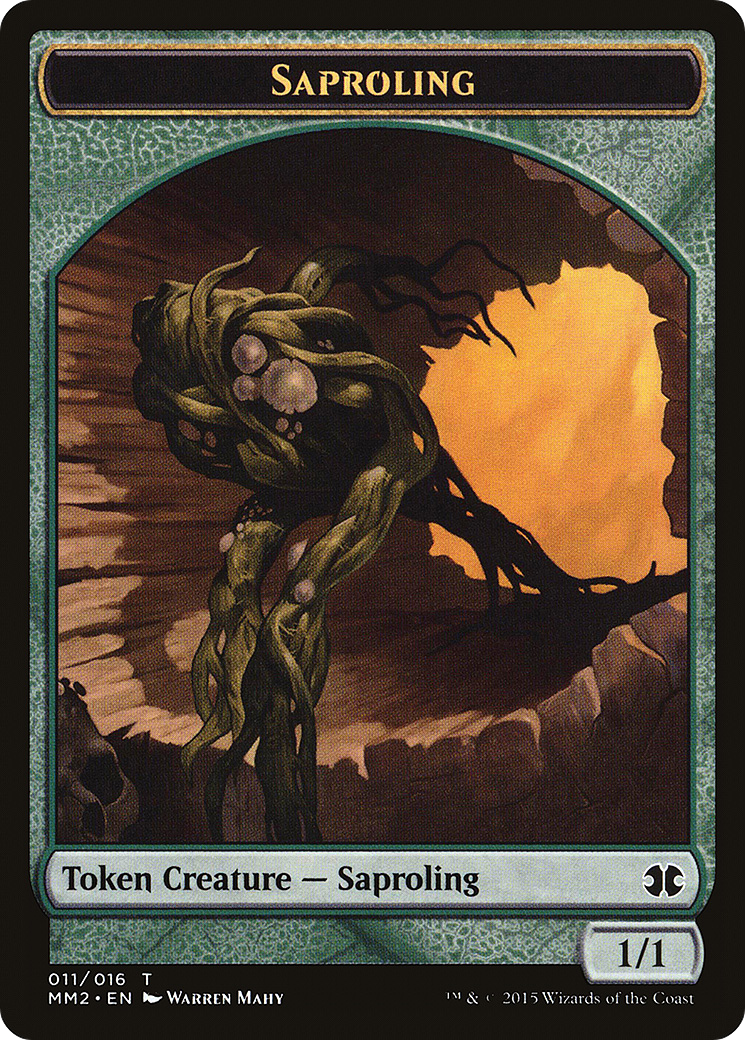{T} Saproling Token [Modern Masters 2015 Tokens][TMM2 011]
