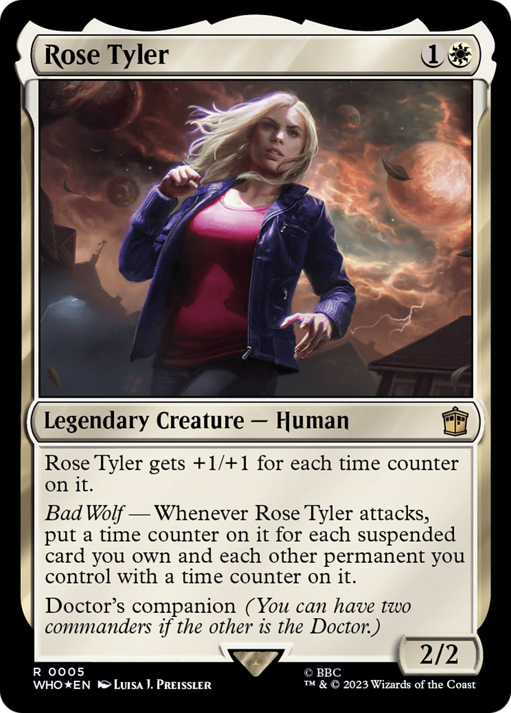 {R} Rose Tyler [Doctor Who][WHO 005]