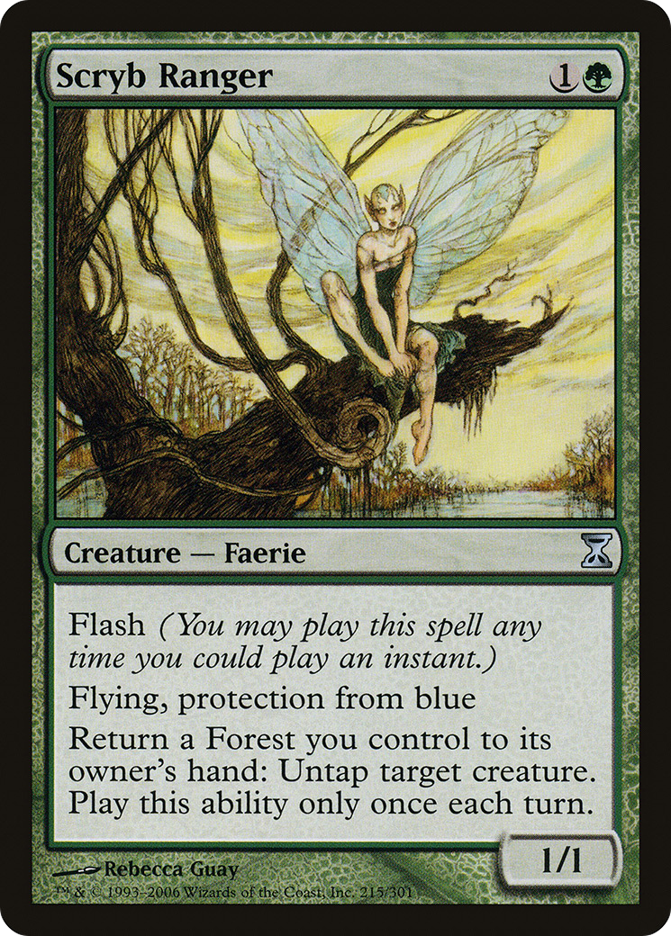 {C} Scryb Ranger [Time Spiral][TSP 215]