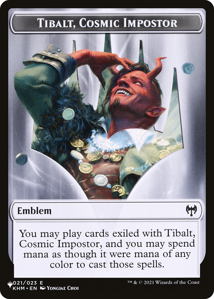 Tibalt, Cosmic Impostor Emblem [PLST TKHM-21]