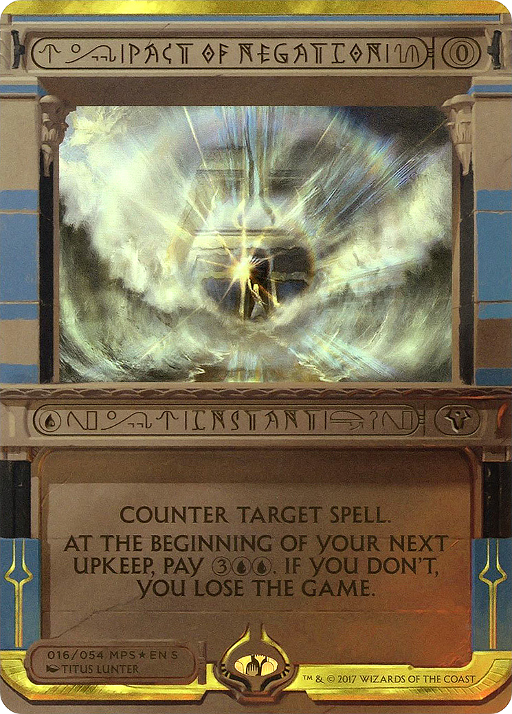 {R} Pact of Negation (Invocation) [Amonkhet Invocations][MP2 016] - Misty Mountain Games