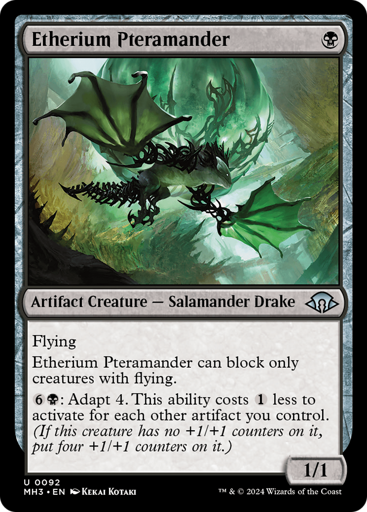 {C} Etherium Pteramander [Modern Horizons 3][MH3 092]