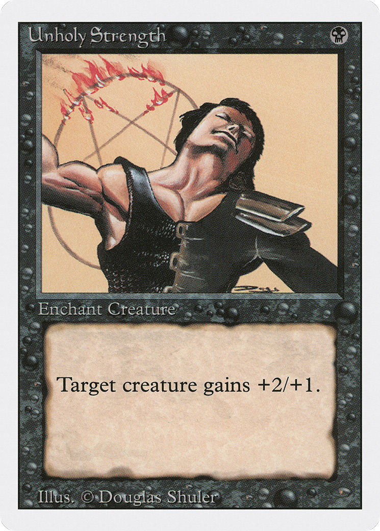 {C} Unholy Strength [Revised Edition][3ED 133] - Misty Mountain Games