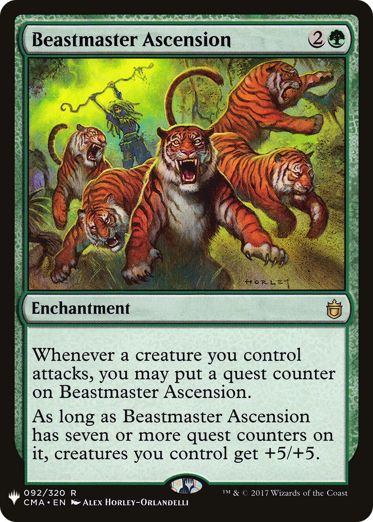 {R} Beastmaster Ascension [Mystery Booster][LS CMA 092]
