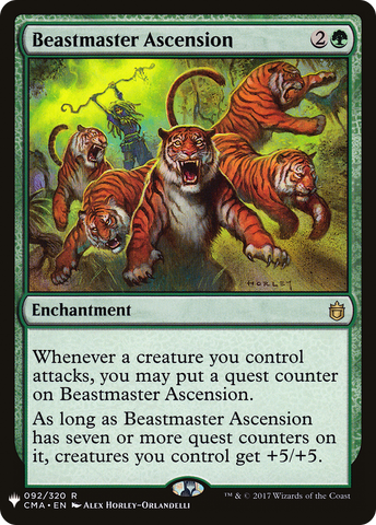 {R} Beastmaster Ascension [Mystery Booster][LS CMA 092]