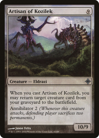 {C} Artisan of Kozilek [Rise of the Eldrazi][ROE 002]