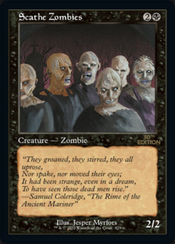 {C} Scathe Zombies (Retro) [30th Anniversary Edition][30A 419]
