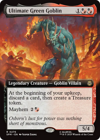 {@@ SPM R} Ultimate Green Goblin (Extended Art) [Marvel's Spider-Man] [SPM 276]