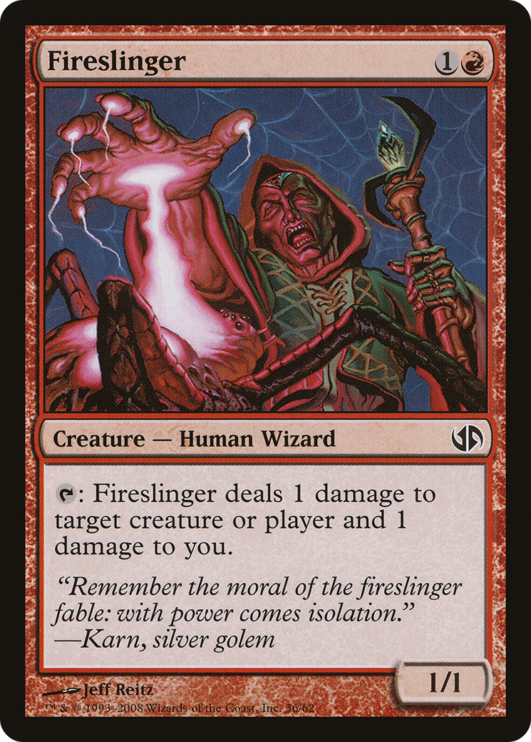 {C} Fireslinger [Duel Decks: Jace vs. Chandra][DDB 036]