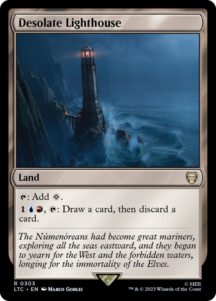 {R} Desolate Lighthouse [The Lord of the Rings: Tales of Middle-Earth Commander][LTC 303]