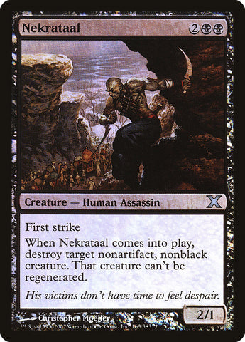 {C} Nekrataal (Premium Foil) [Tenth Edition][FP 10E 163]