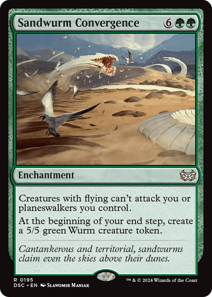 {R} Sandwurm Convergence [Duskmourn: House of Horror Commander][DSC 195]