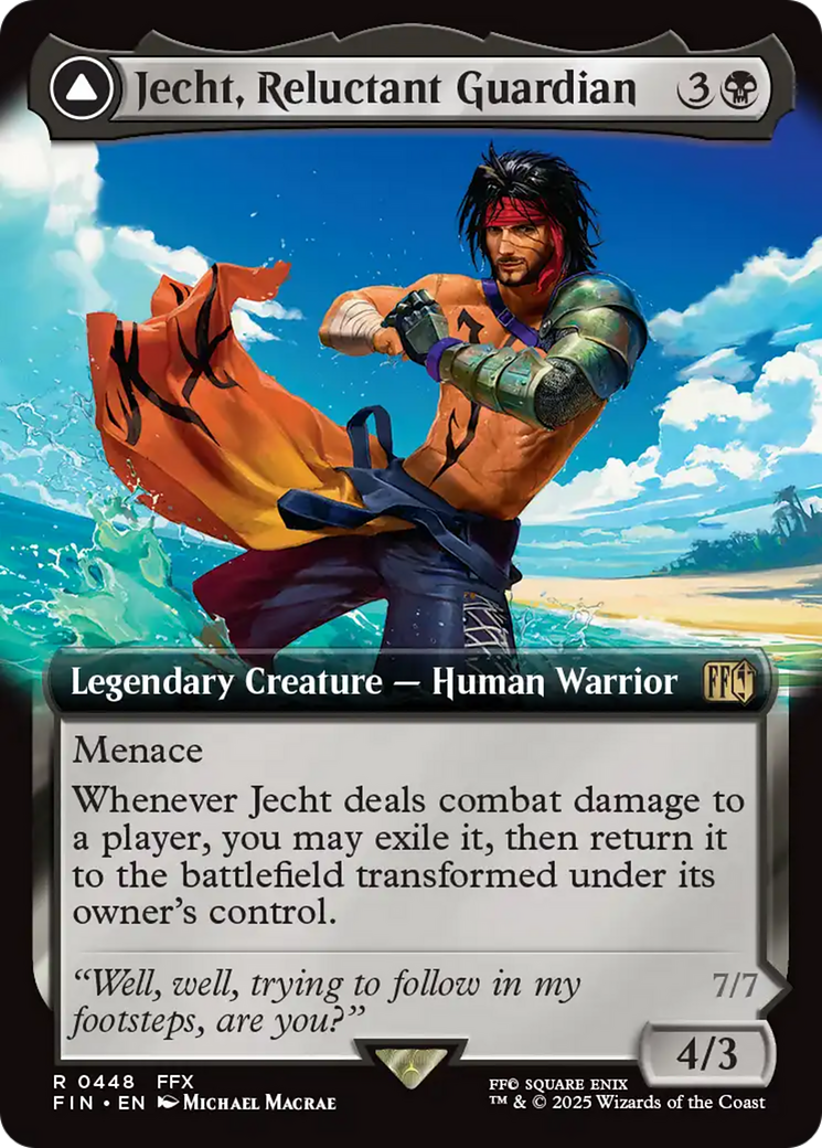 {@R} Jecht, Reluctant Guardian // Braska's Final Aeon (Extended Art) [FINAL FANTASY][FIN 448]