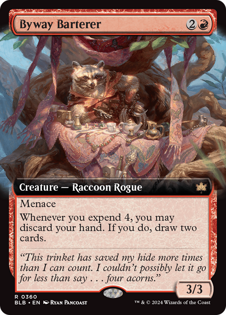 {@R} Byway Barterer (Extended Art) [Bloomburrow][BLB 360]