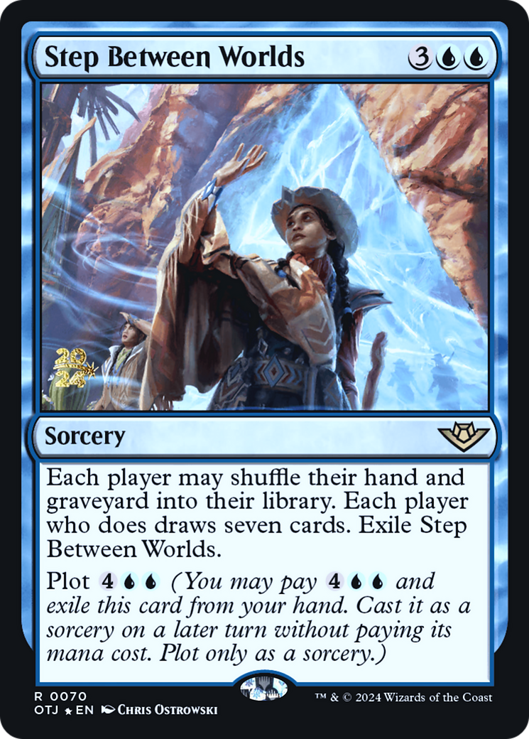 {@R} Step Between Worlds [Outlaws of Thunder Junction Prerelease Promos][PR OTJ 070]