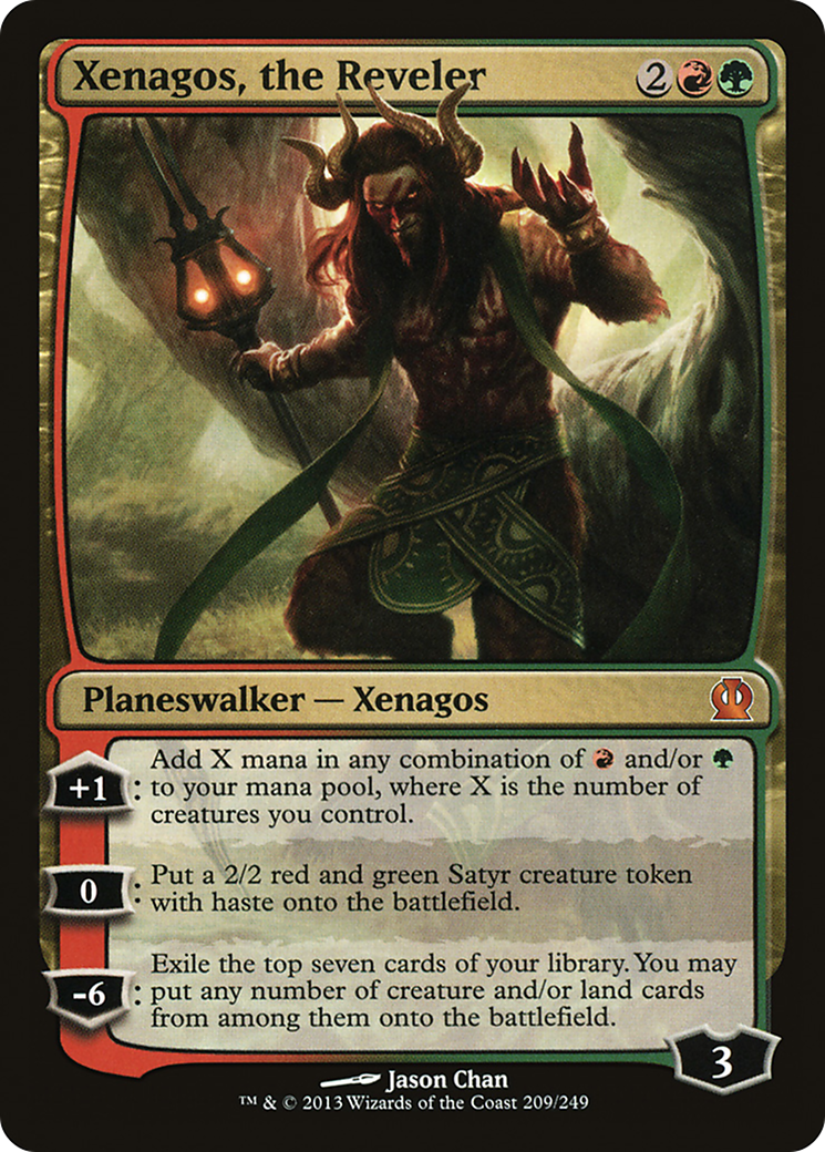 {R} Xenagos, the Reveler [Theros][THS 209]