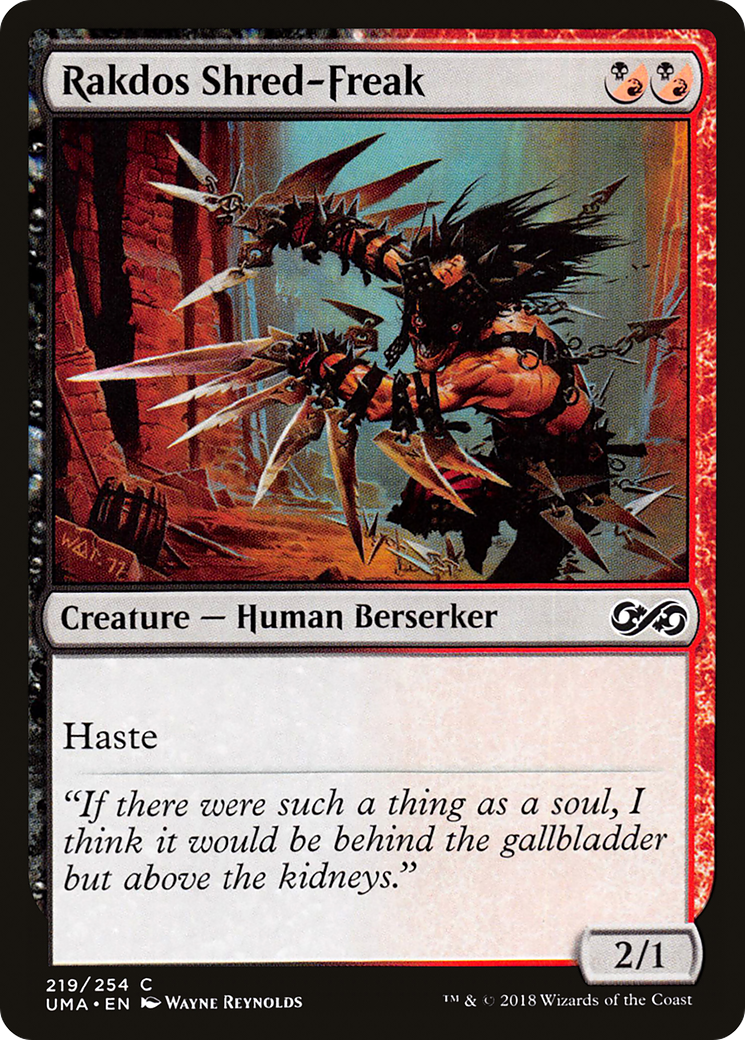 {C} Rakdos Shred-Freak [Ultimate Masters][UMA 219]