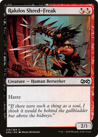 {C} Rakdos Shred-Freak [Ultimate Masters][UMA 219]