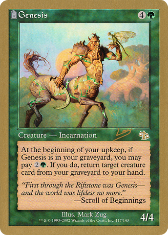 {R} Genesis (Raphael Levy) [World Championship Decks 2002][GB WC02 RL117]