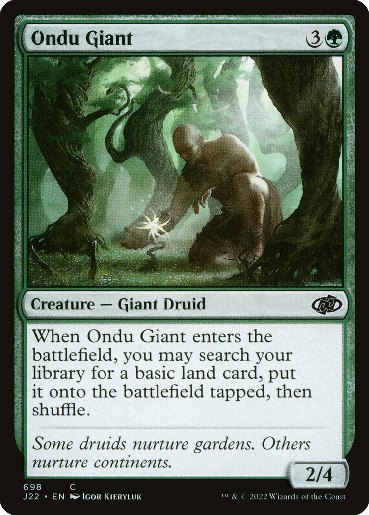 {C} Ondu Giant [Jumpstart 2022][J22 698]
