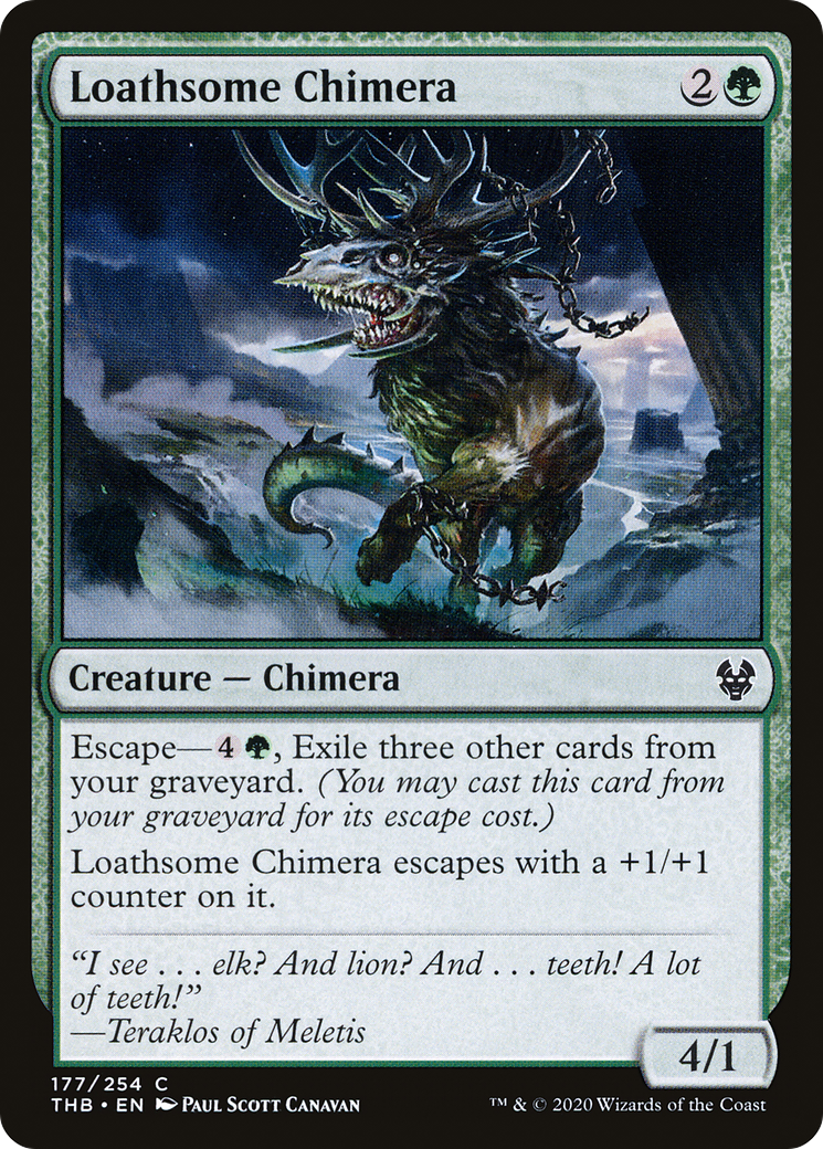 {C} Loathsome Chimera [Theros Beyond Death][THB 177]