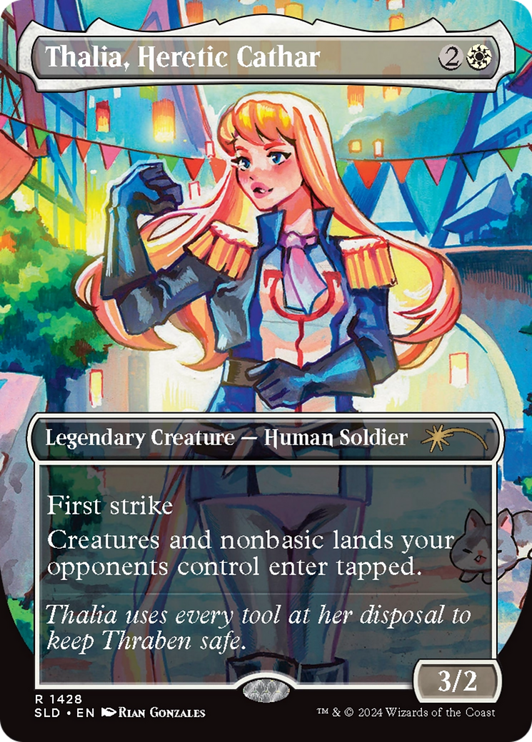 Thalia, Heretic Cathar [SLD 1428]  (Borderless)