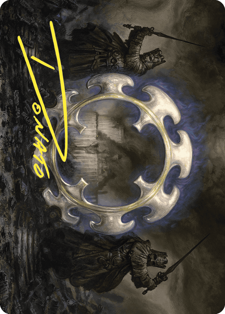{A} Court of Ardenvale Art Card (Gold-Stamped Signature) [Wilds of Eldraine Art Series][GS AWOE 051]