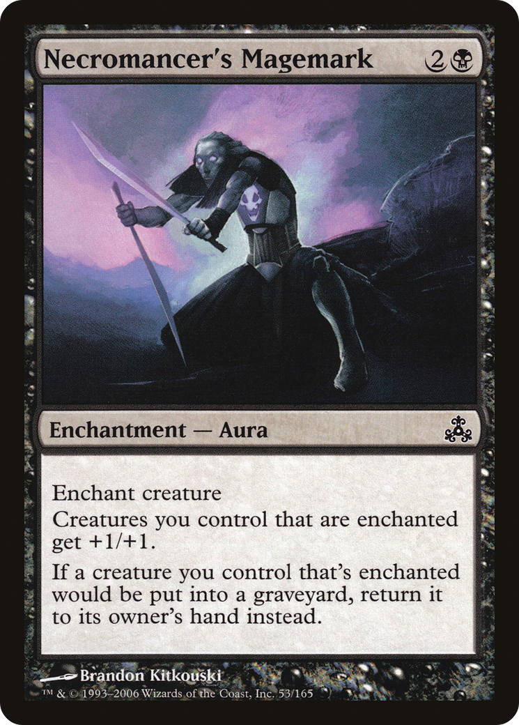 {C} Necromancer's Magemark [Guildpact][GPT 053]