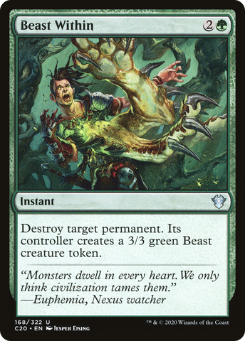 {C} Beast Within [Commander 2020][C20 168]