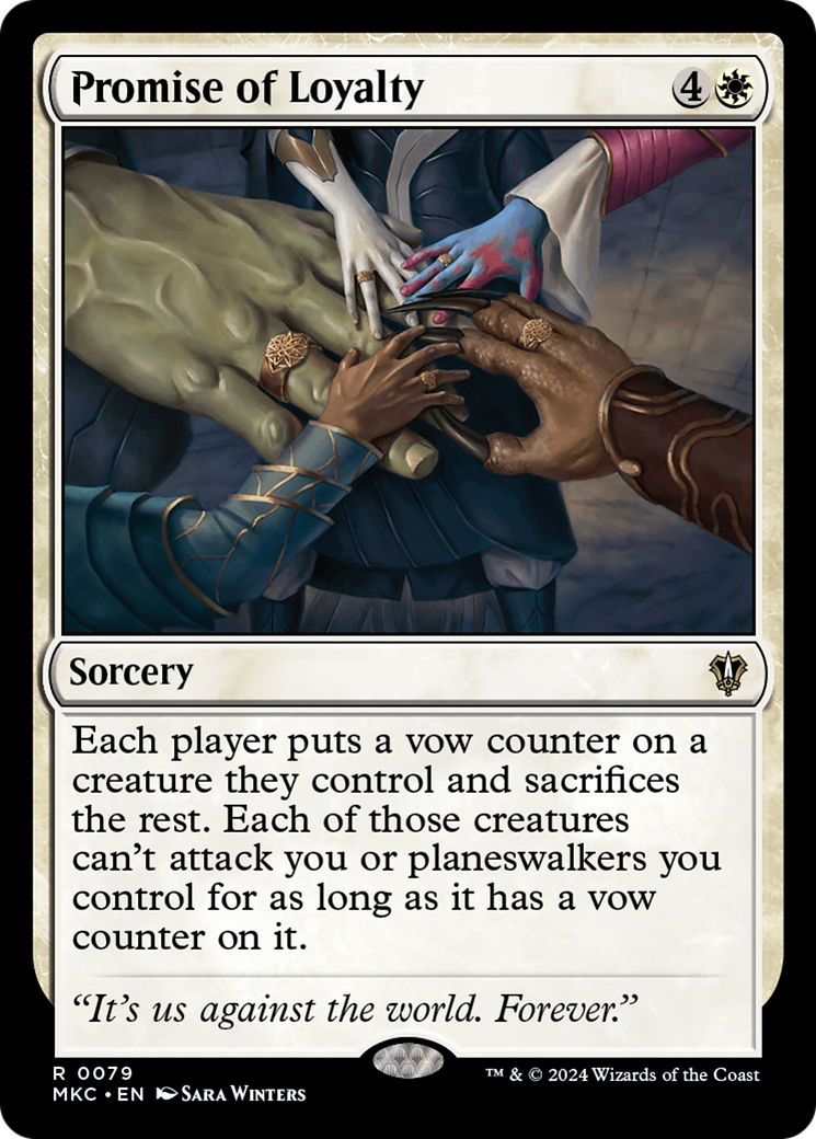 {R} Promise of Loyalty [Murders at Karlov Manor Commander][MKC 079]