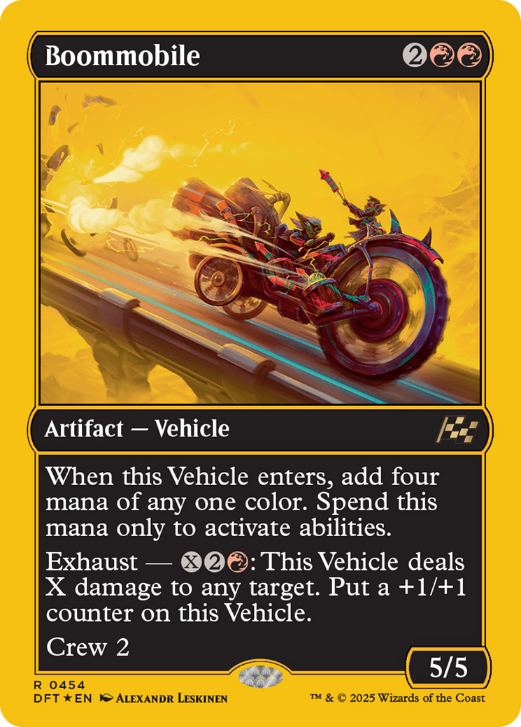 {@R} Boommobile (First-Place Foil) [Aetherdrift][DFT 454]