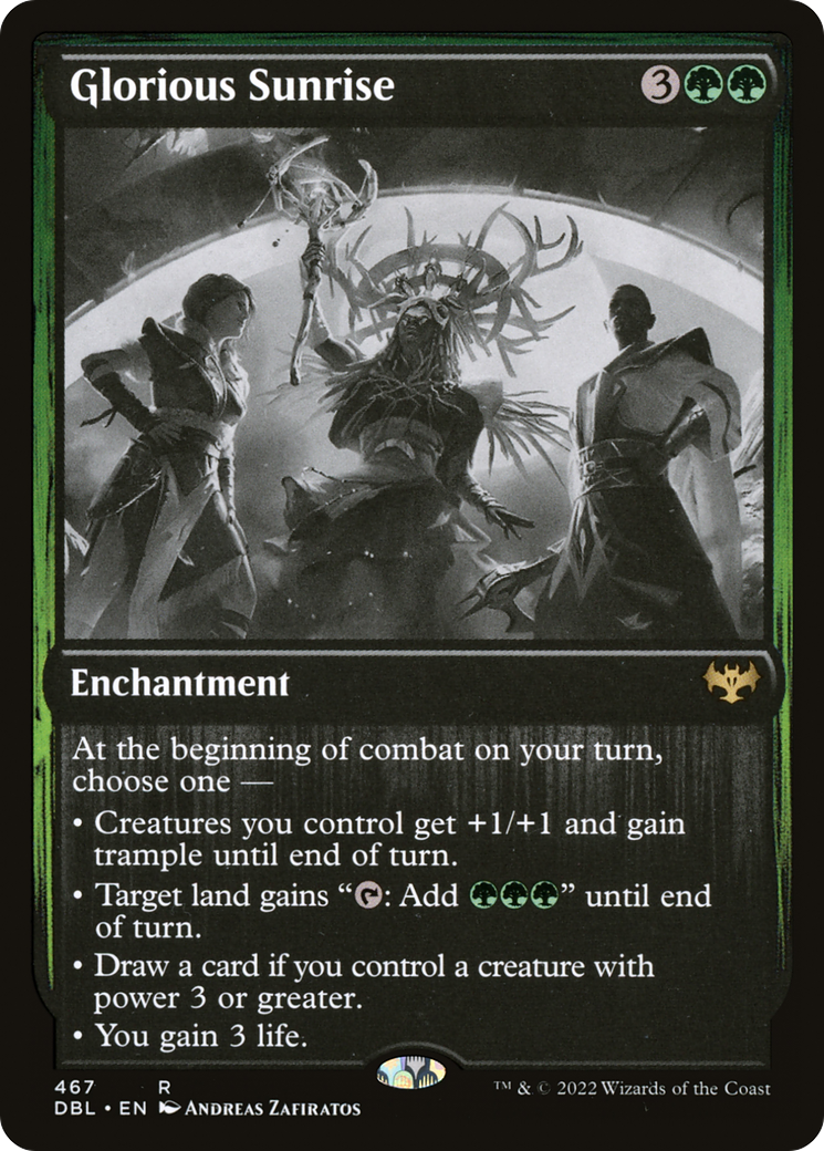 {R} Glorious Sunrise [Innistrad: Double Feature][DBL 467]