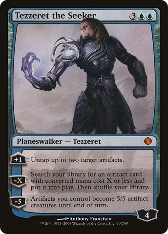 {R} Tezzeret the Seeker [Shards of Alara][ALA 060]