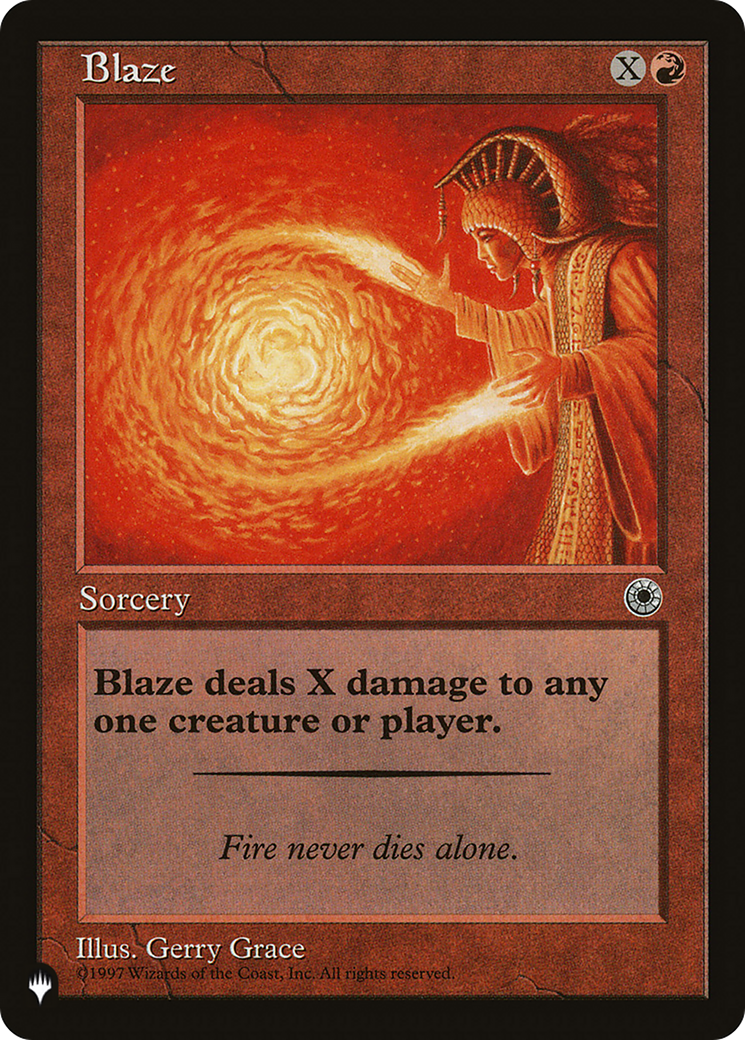 Blaze [LIST ]