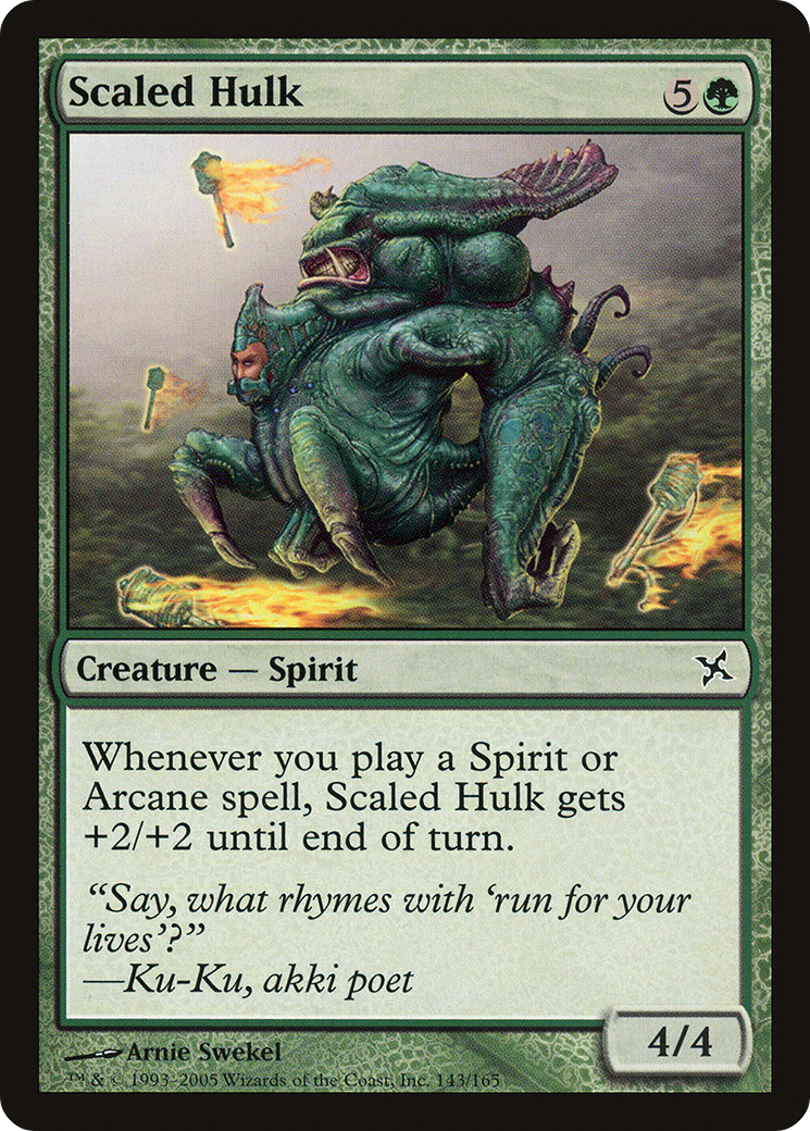{C} Scaled Hulk [Betrayers of Kamigawa][BOK 143]