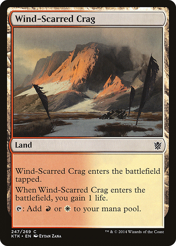 {C} Wind-Scarred Crag [Khans of Tarkir][KTK 247] - Misty Mountain Games