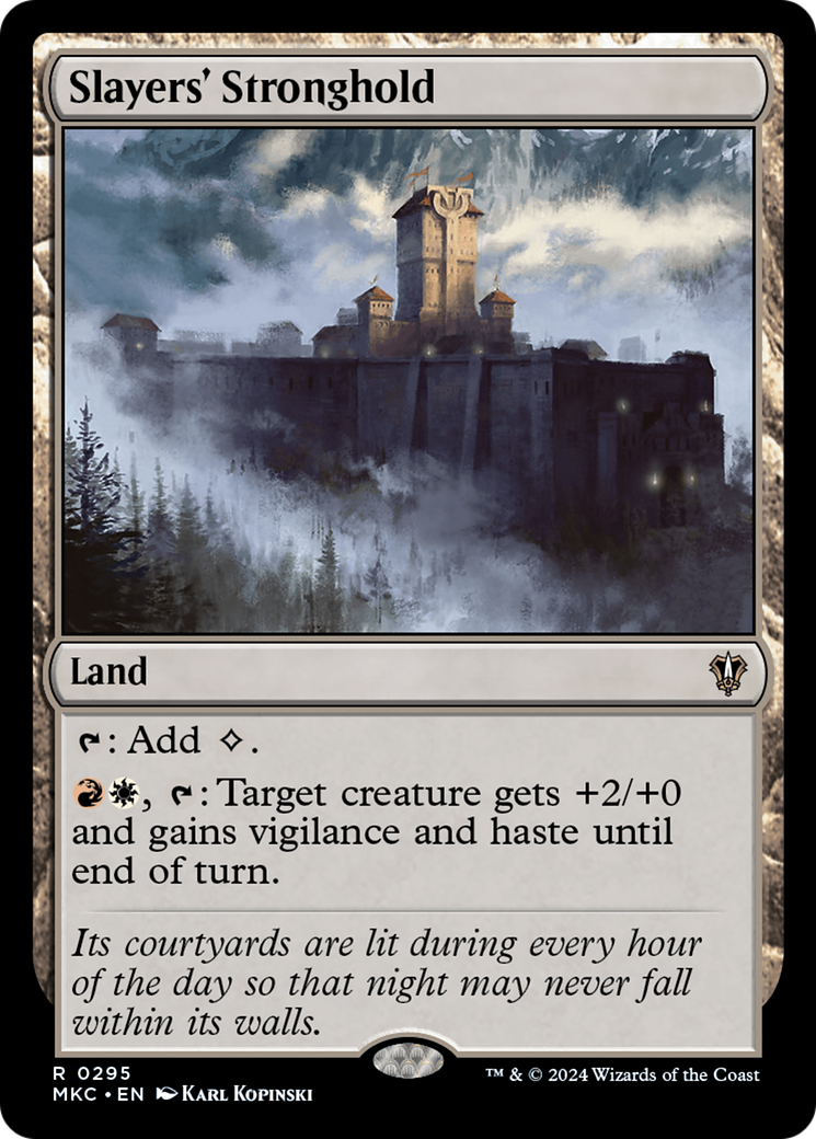 {R} Slayers' Stronghold [Murders at Karlov Manor Commander][MKC 295]