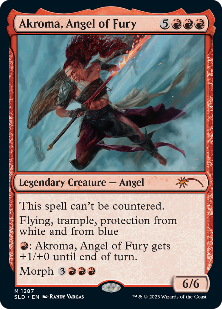 {R} Akroma, Angel of Fury [Secret Lair Drop Series][SLD 1287]
