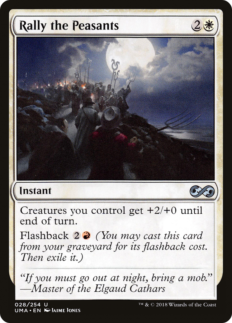 {C} Rally the Peasants [Ultimate Masters][UMA 028]