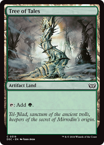 {C} Tree of Tales [Duskmourn: House of Horror Commander][DSC 319]