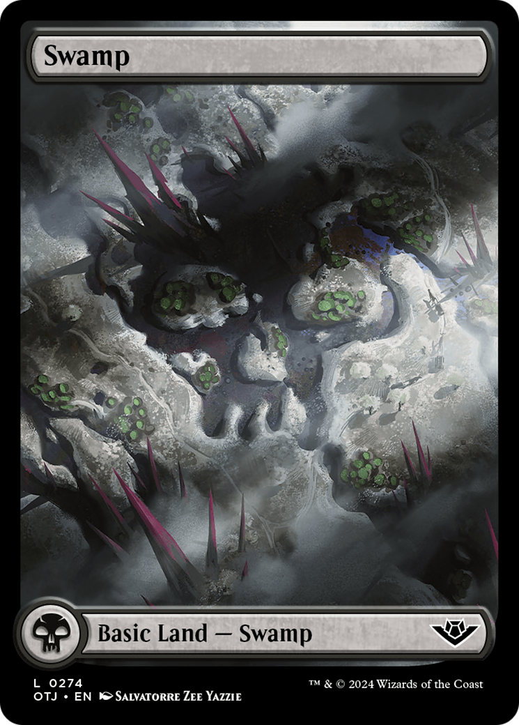 {B}[OTJ 274] Swamp (0274) [Outlaws of Thunder Junction]